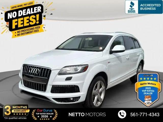 2014 Audi Q7 3.0T S line Prestige for sale in West Palm Beach, FL