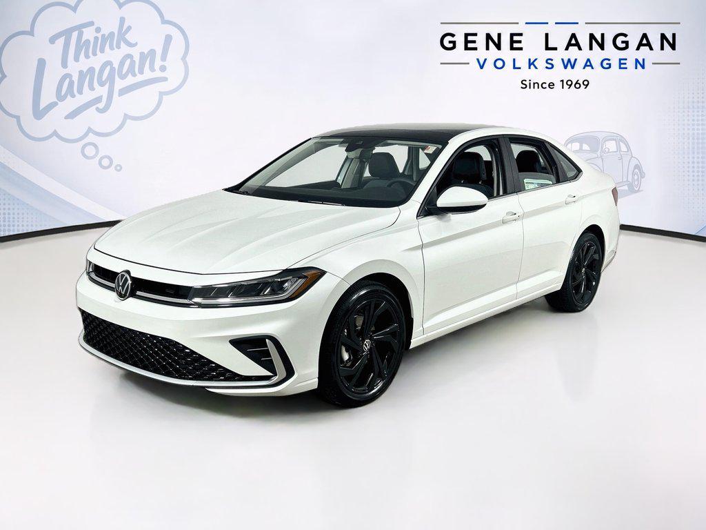 Opal White Pearl 2027 Volkswagen Jetta Sedan Front-Wheel Drive Automatic