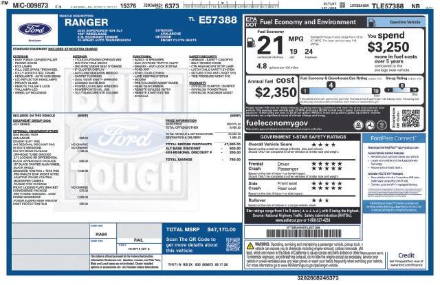 2026 Ford Ranger XLT
