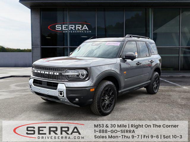 Carbonized Gray Metallic 2025 Ford Bronco Sport SUV / Crossover All-Wheel Drive Automatic