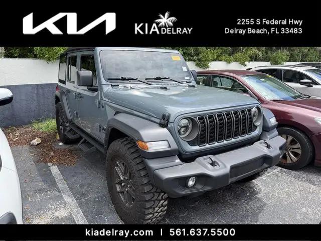 2024 Jeep Wrangler 4-Door Sport S 4x4 for sale in Delray Beach, FL