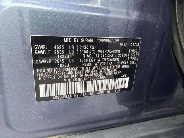 2018 Subaru Outback 2.5i Limited