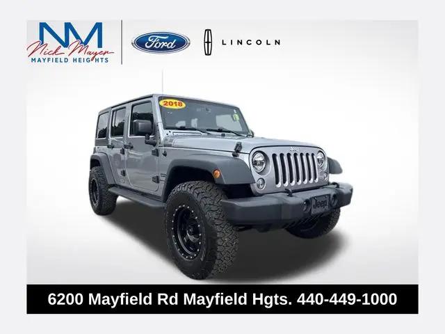 2018 Jeep Wrangler JK Unlimited Sport S 4x4 for sale in Mayfield Heights, OH