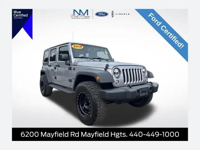 2018 Jeep Wrangler JK Unlimited Sport S 4x4 for sale in Mayfield Heights, OH