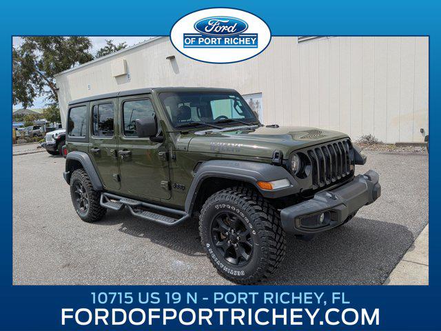 2022 Jeep Wrangler Unlimited Willys 4x4 for sale in Port Richey, FL