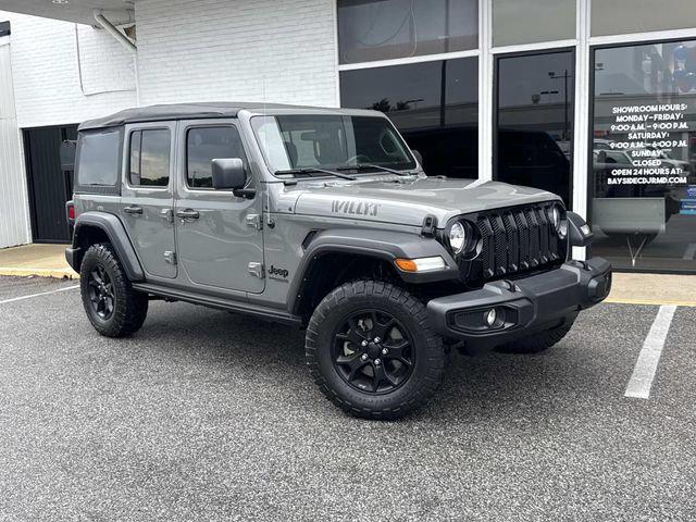 2022 Jeep Wrangler Unlimited Willys Sport 4x4 2022 Jeep Wrangler Unlimited Willys Sport 4x4
