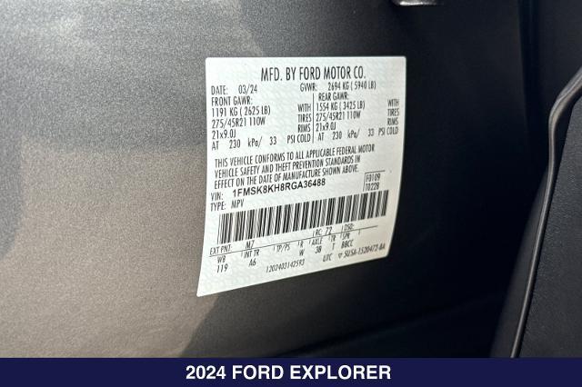 2024 Ford Explorer ST-Line