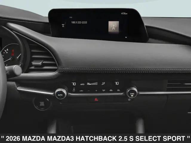 2026 Mazda Mazda3 2.5 S Select Sport