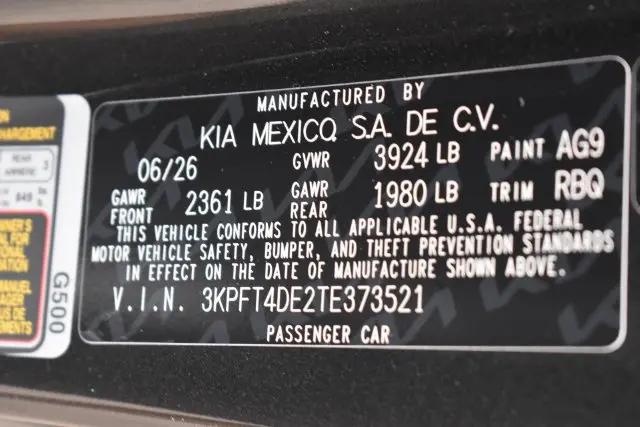 2026 Kia K4 LXS