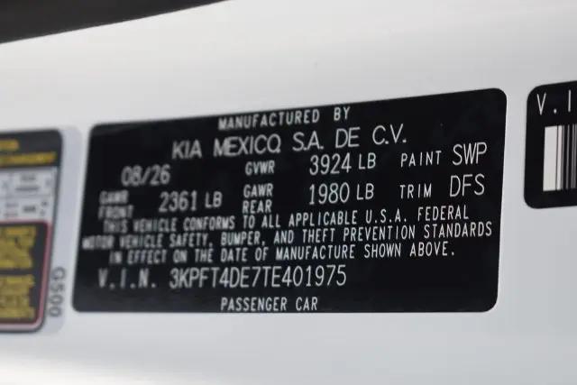 2026 Kia K4 LXS