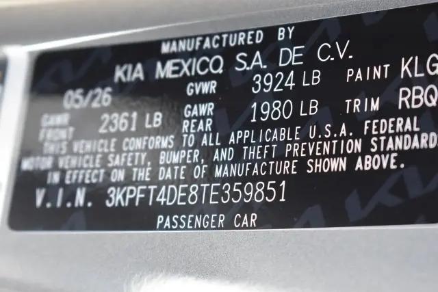 2026 Kia K4 LXS