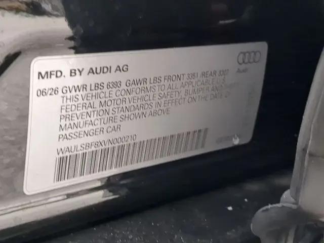 2027 Audi S8 Standard