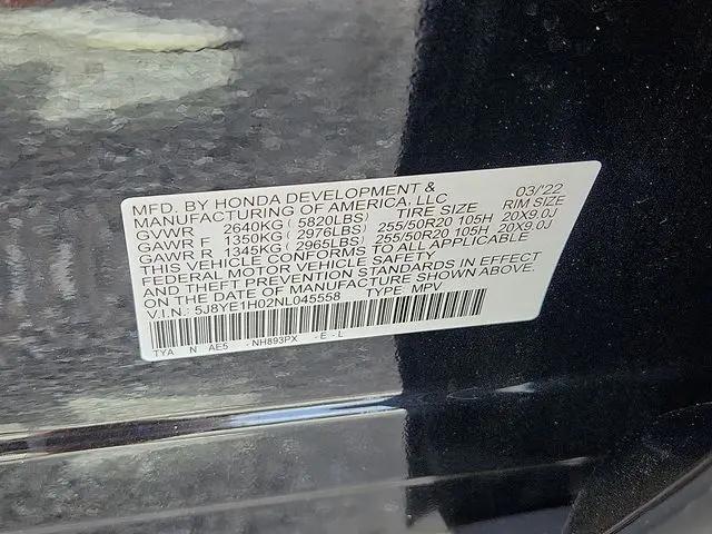 2022 Acura MDX w/A-Spec Package