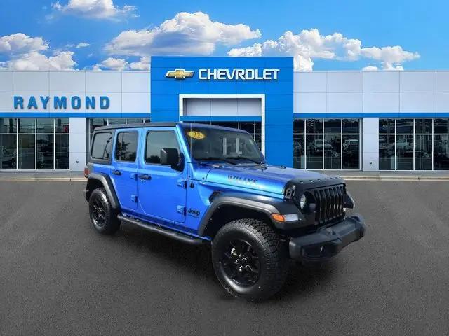 2022 Jeep Wrangler Unlimited Willys Sport 4x4 for sale in Antioch, IL