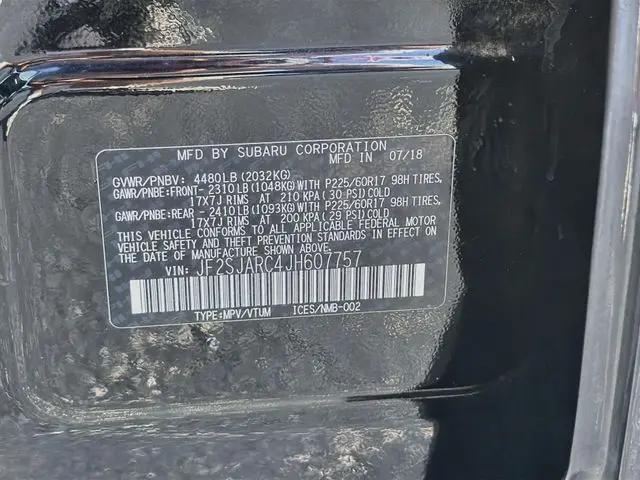 2018 Subaru Forester 2.5i Limited