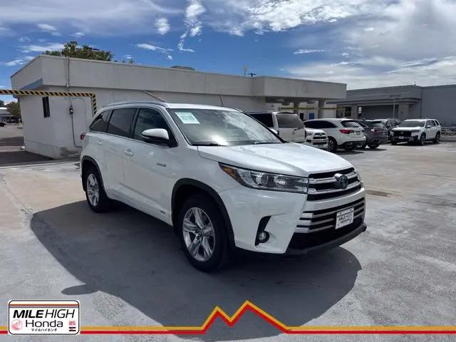 2019 Toyota Highlander Hybrid Limited for sale in Denver, CO