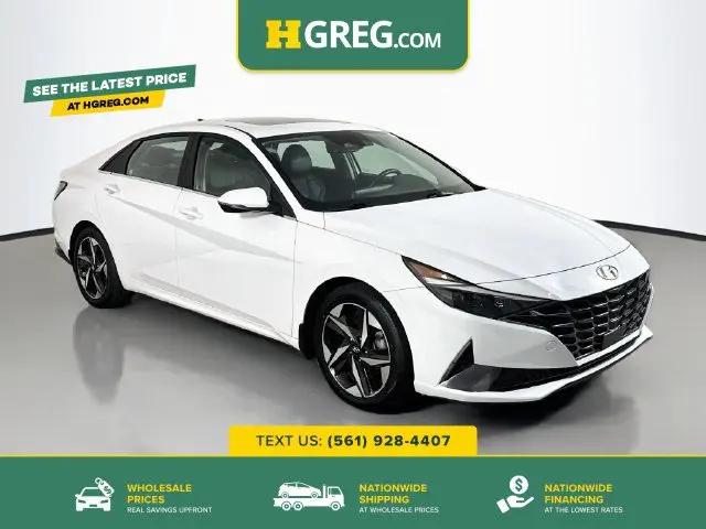 2022 Hyundai Elantra Hybrid Limited for sale in West Palm Beach, FL