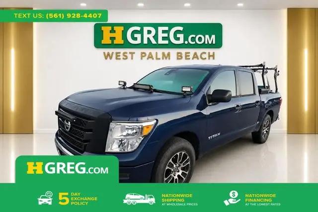 2022 Nissan Titan Crew Cab SV 4x2 for sale in West Palm Beach, FL
