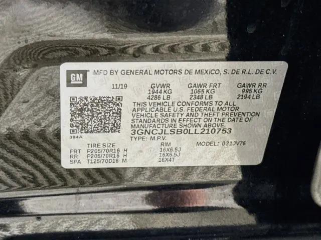 2020 Chevrolet Trax FWD LT