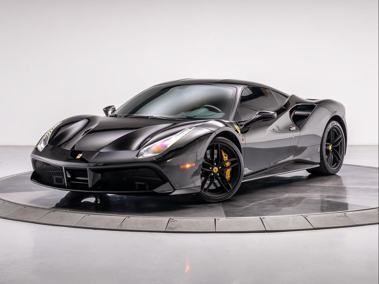 NERO DS - BLACK 2016 Ferrari 488 Coupe Rear-Wheel Drive 7-Speed Dual Clutch