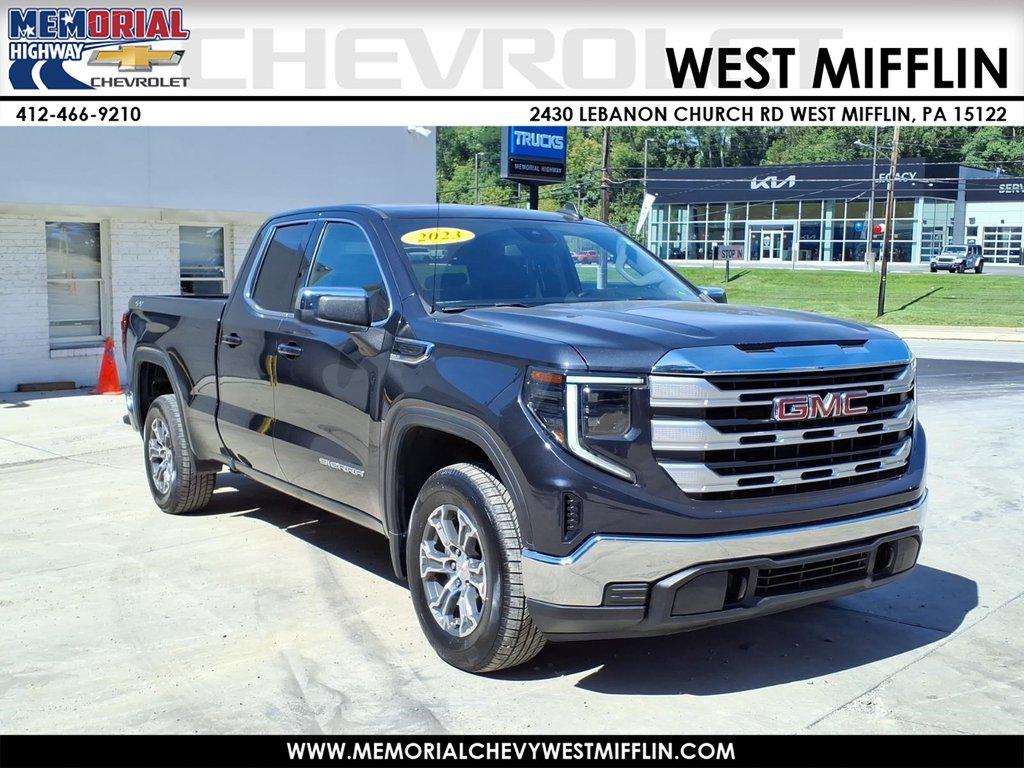 Titanium Rush Metallic 2023 GMC Sierra 1500 Pickup Truck Four-Wheel Drive Automatic