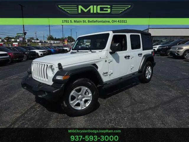 2019 Jeep Wrangler Unlimited Sport S 4x4 for sale in Bellefontaine, OH