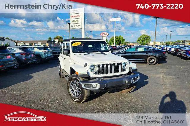 2024 Jeep Wrangler 4-Door Sahara 4x4 for sale in Chillicothe, OH