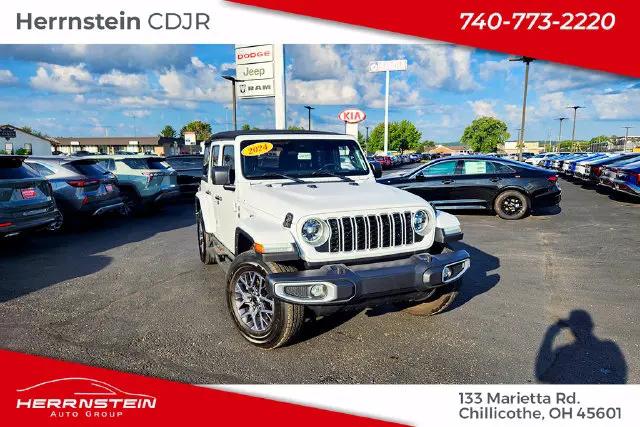 2024 Jeep Wrangler 4-Door Sahara 4x4 for sale in Chillicothe, OH
