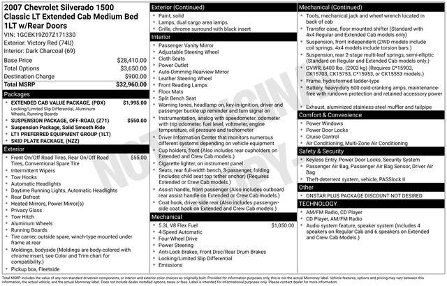 2007 Chevrolet Silverado 1500 Classic LT1 for sale in Lake City, FL