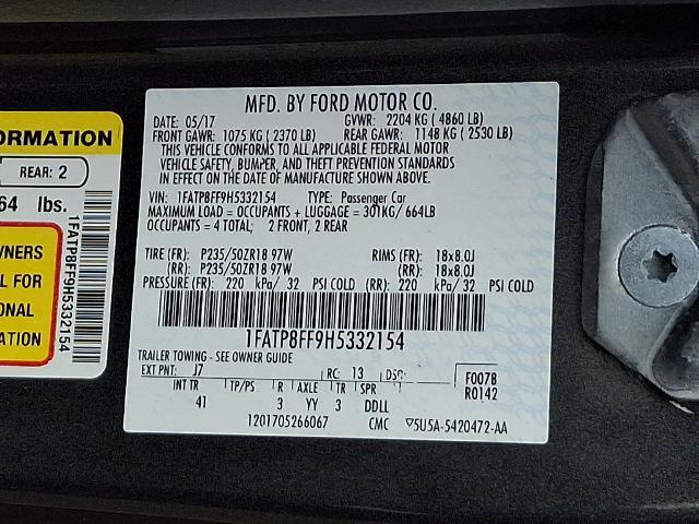 2017 Ford Mustang GT Premium