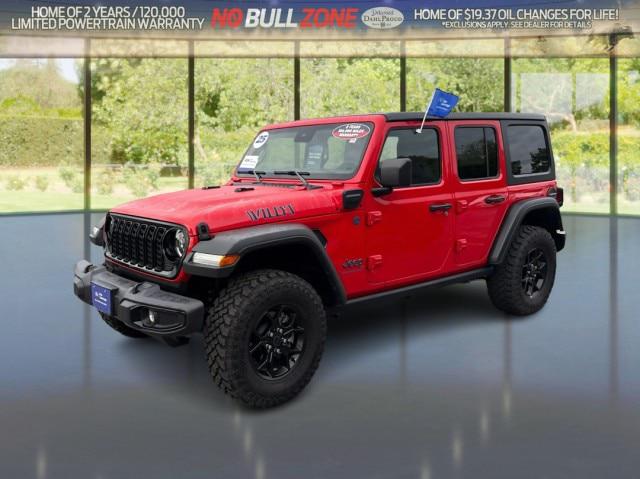 2025 Jeep Wrangler 4xe Willys 4xe for sale in Davenport, IA