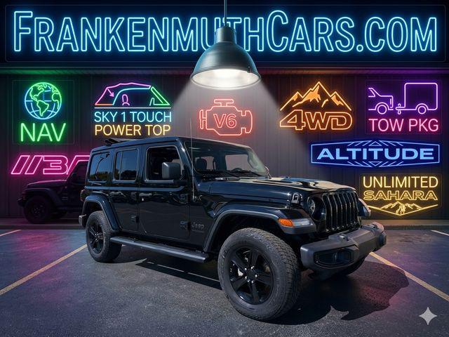 2021 Jeep Wrangler Sahara Altitude 4x4 for sale in Frankenmuth, MI