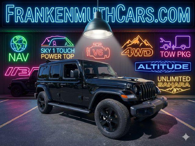 2021 Jeep Wrangler Sahara Altitude 4x4 for sale in Frankenmuth, MI