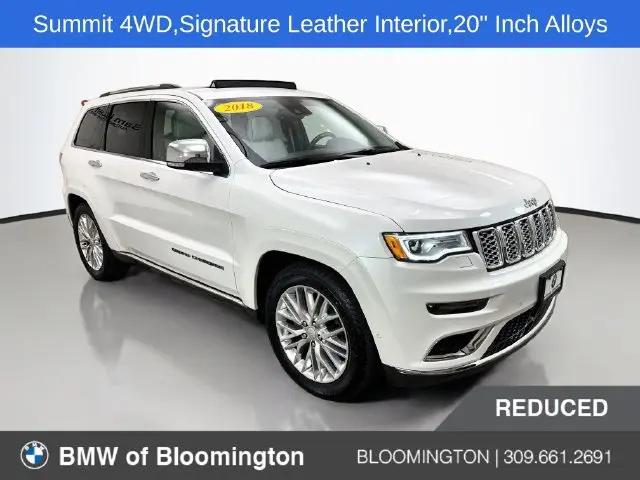 2018 Jeep Grand Cherokee Summit 4x4 for sale in Bloomington, IL