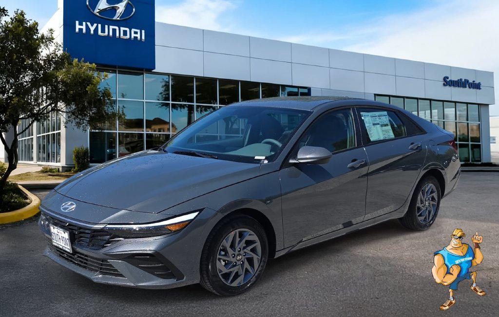 2026 Hyundai Elantra Hybrid Blue