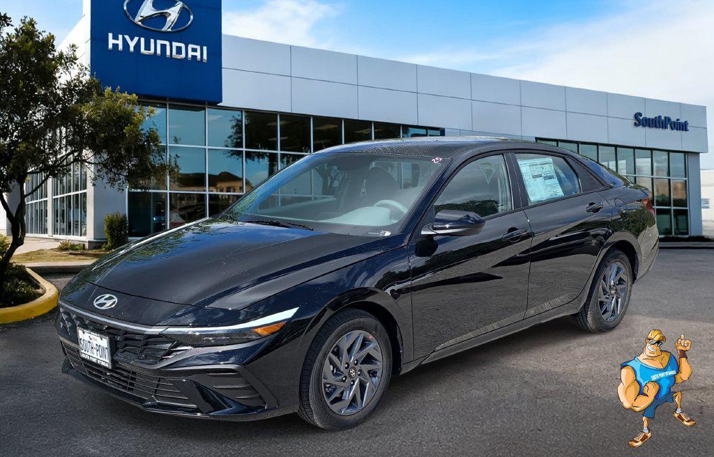 2026 Hyundai Elantra Hybrid Blue