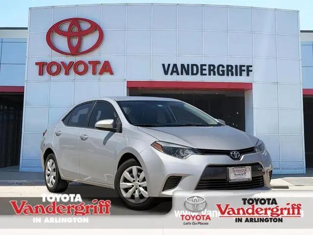 2015 Toyota Corolla LE for sale in Arlington, TX