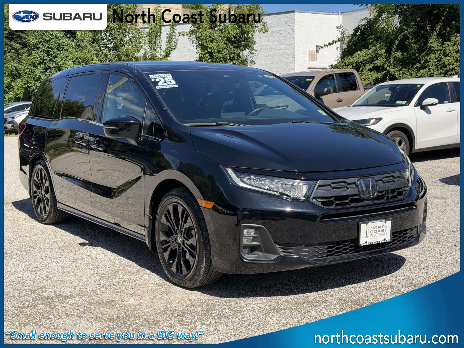 Crystal Black Pearl 2025 Honda Odyssey Minivan Front-Wheel Drive Automatic