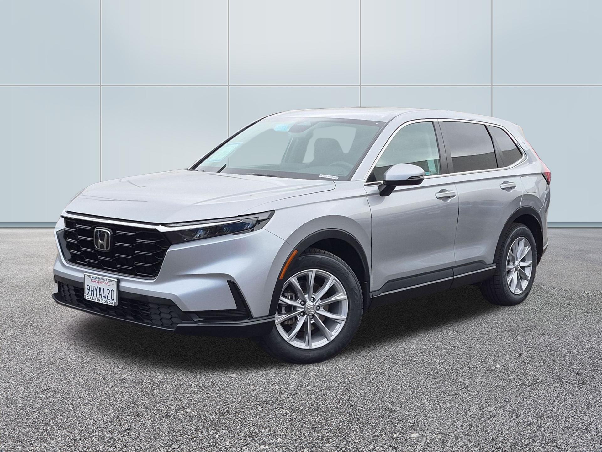 Silver 2024 Honda CR-V SUV / Crossover All-Wheel Drive Automatic