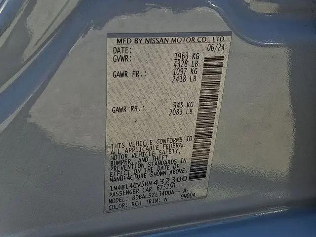 2024 Nissan Altima SR FWD