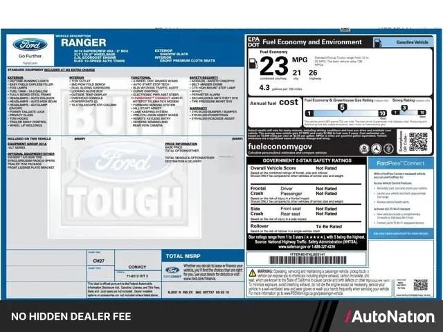 2019 Ford Ranger XLT for sale in Cerritos, CA