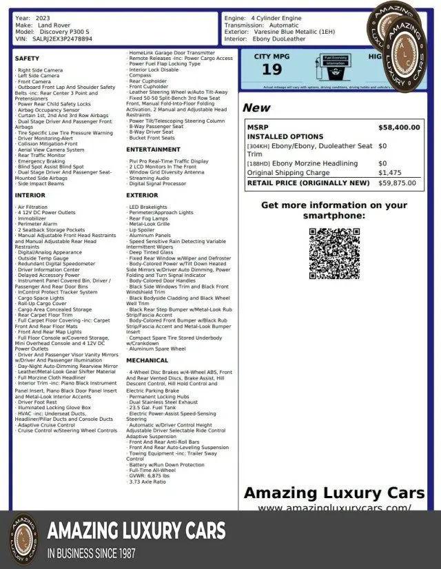 2023 Land Rover Discovery P300 S for sale in Snellville, GA