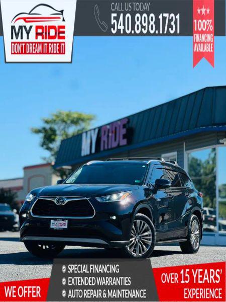 2021 Toyota Highlander Hybrid Platinum for sale in Fredericksburg, VA
