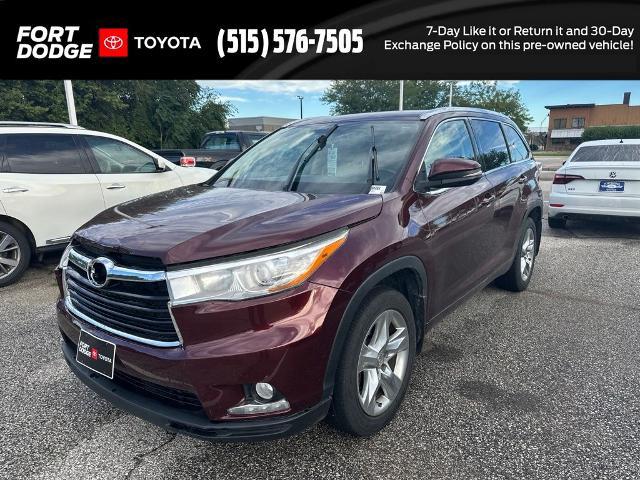 2015 Toyota Highlander Limited V6 for sale in Fort Dodge, IA