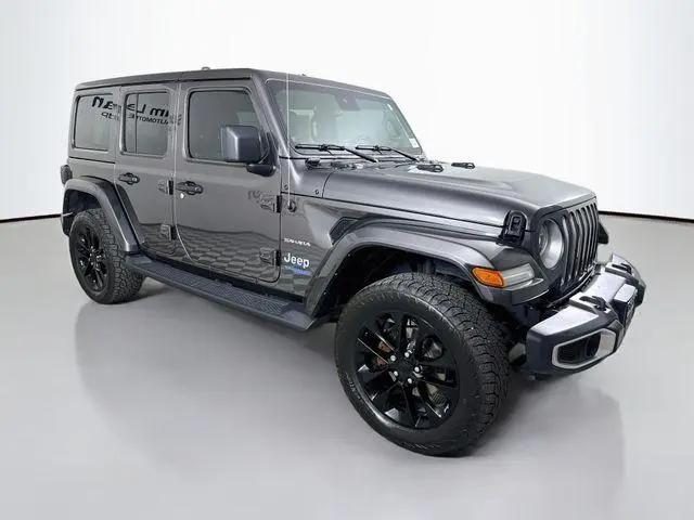 2021 Jeep Wrangler 4xe Unlimited Sahara 4x4 for sale in Champaign, IL