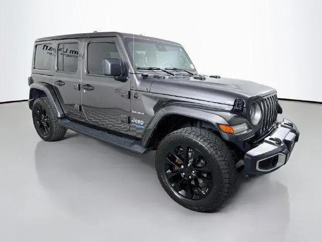 2021 Jeep Wrangler 4xe Unlimited Sahara 4x4 for sale in Champaign, IL