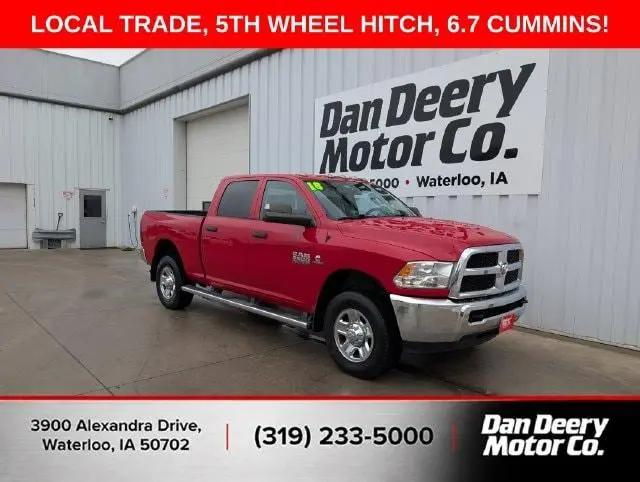 2018 Ram 3500 Tradesman Crew Cab 4x4 64 Box for sale in Waterloo, IA