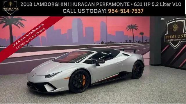 2018 Lamborghini Huracan Performante for sale in Davie, FL