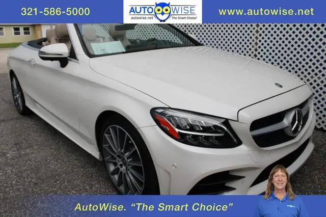 2019 Mercedes-Benz C-CLASS C 300 C 300 AMG PREMIUM CABRIO for sale in Melbourne, FL