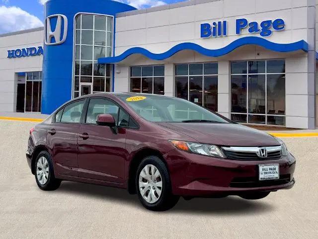 2012 Honda Civic LX for sale in Falls Church, VA